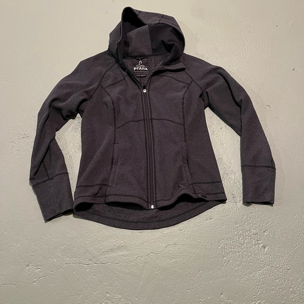 Prana Women's Charcoal Sweatshirt Jacket